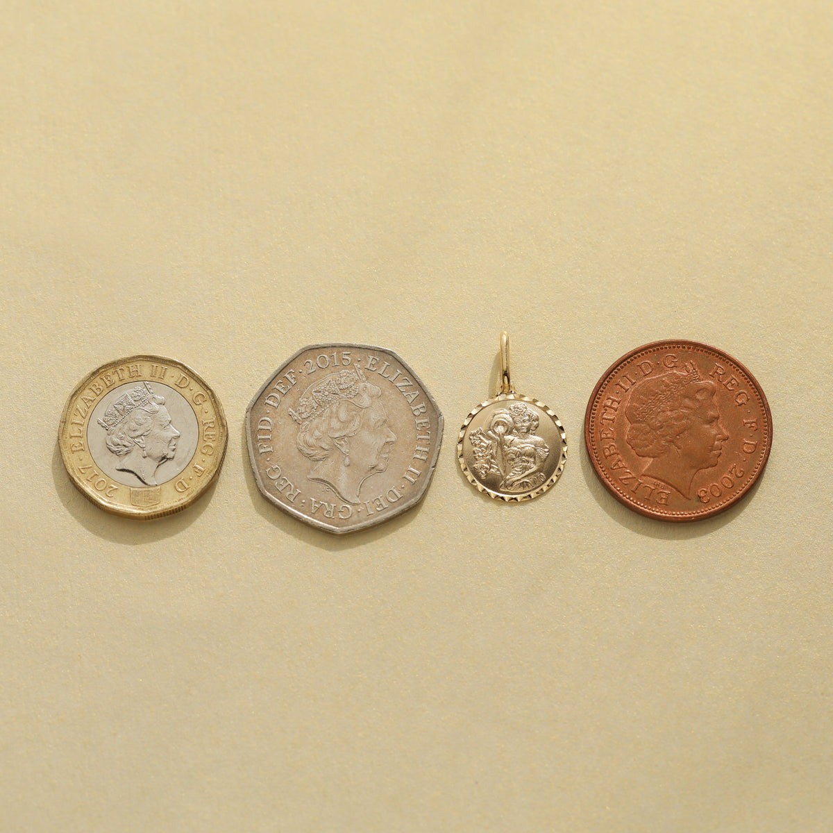 Treasured Zodiac Diamond Cut Pendant