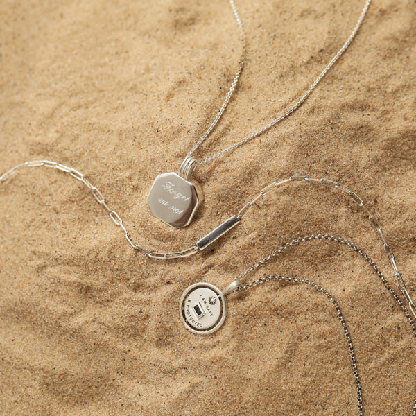 Your Safe Space Engravable Bar Necklace
