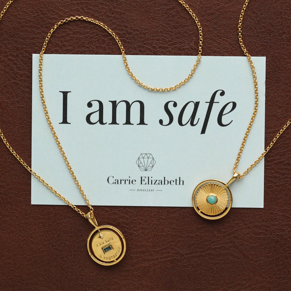 Your Safe Space Engravable Bar Necklace