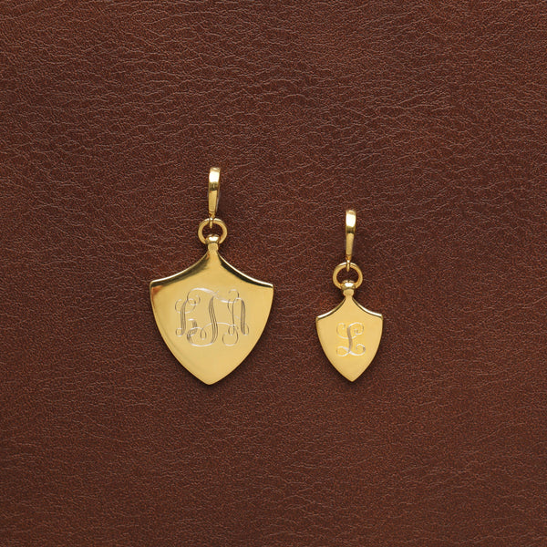 Louise Thompson Chapters Large Protection Shield Pendant