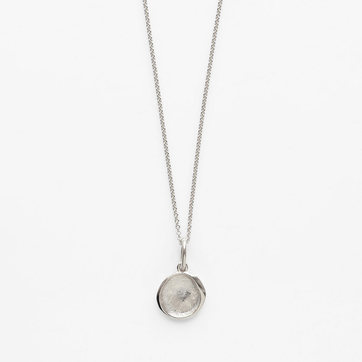 Custom Made Fingerprint Pendant Necklace