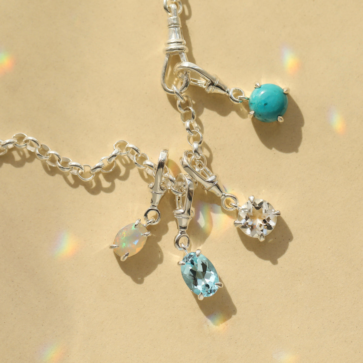 Birthstone Albert Vintage Dog Clip Charm