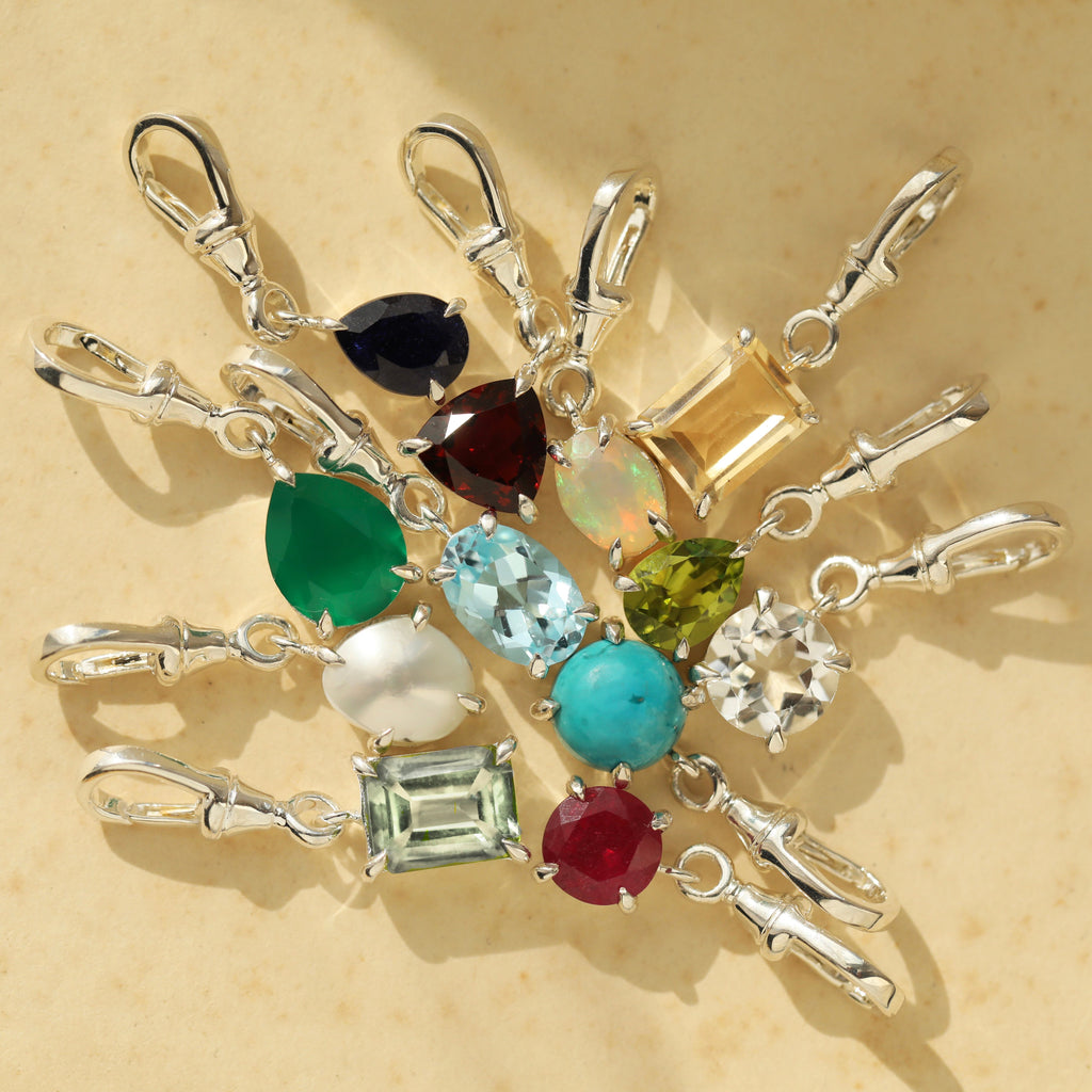 Birthstone Albert Vintage Dog Clip Charm