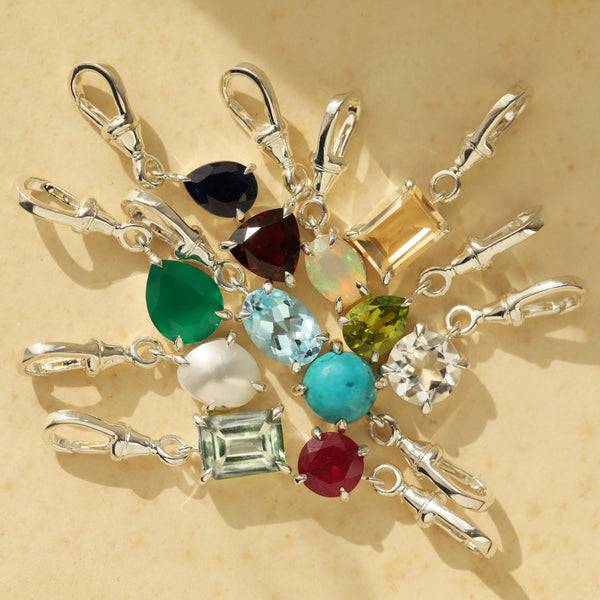 Birthstone Albert Vintage Dog Clip Charm