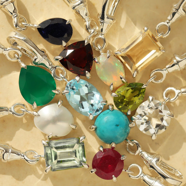 Birthstone Albert Vintage Dog Clip Charm