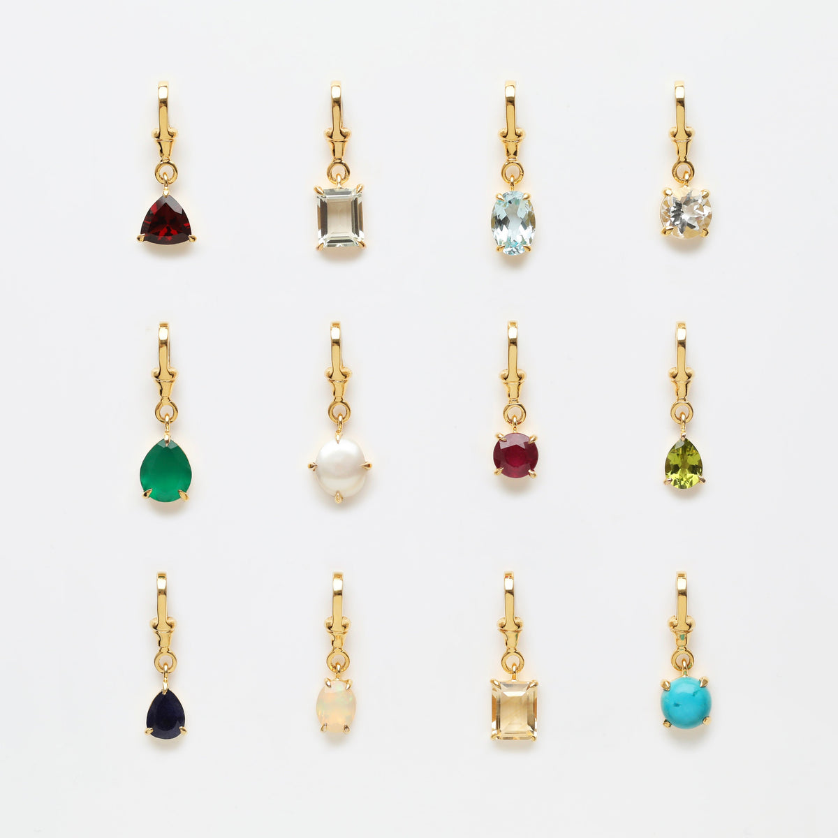Birthstone Albert Vintage Dog Clip Charm Main image