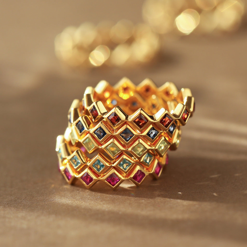 Icon Zoe Sugg Birthstone Eternity Ring