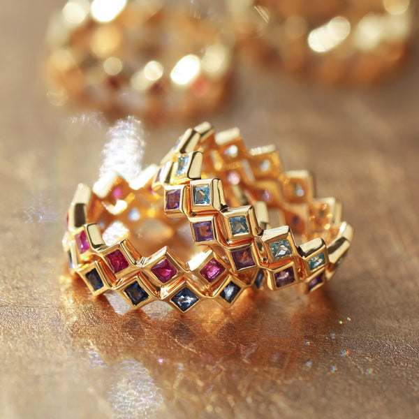 Icon Zoe Sugg Birthstone Eternity Ring