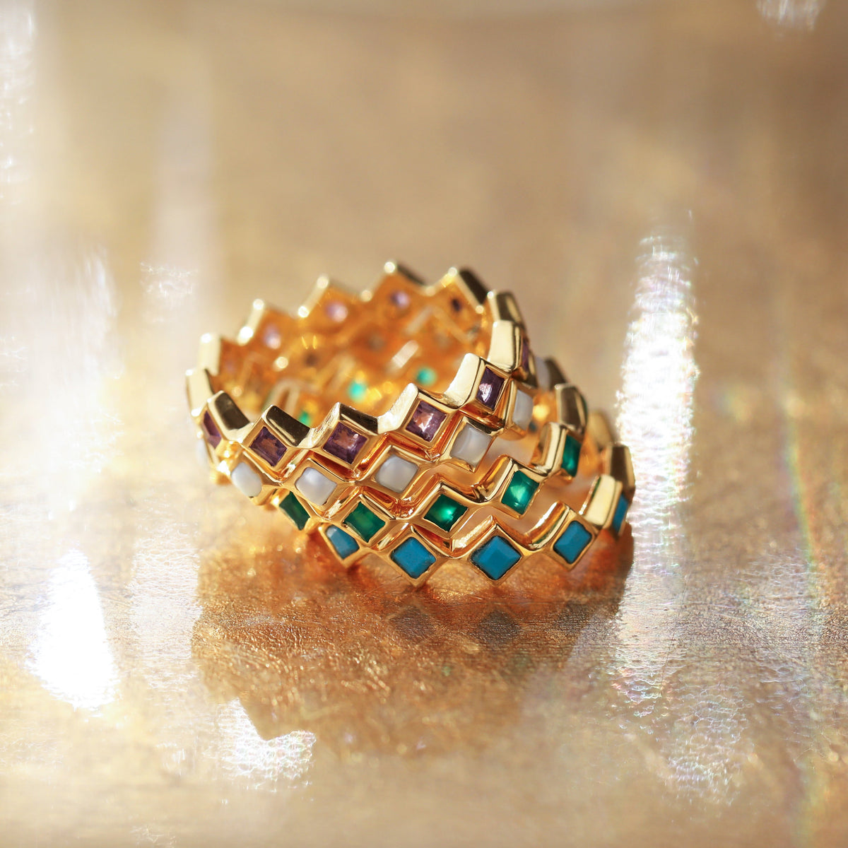 Icon Zoe Sugg Birthstone Eternity Ring