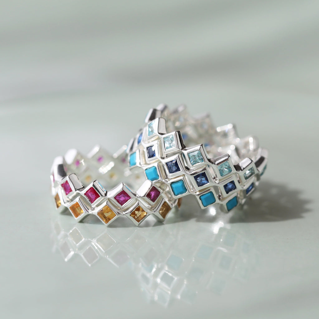 Icon Zoe Sugg Birthstone Eternity Ring