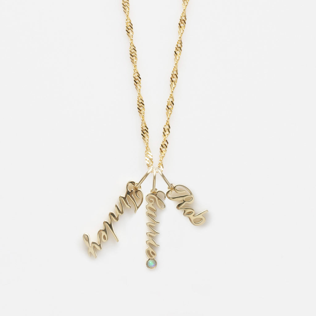 Custom Made Say My Name Charm