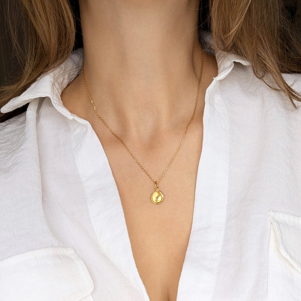 Custom Made Fingerprint Pendant Necklace