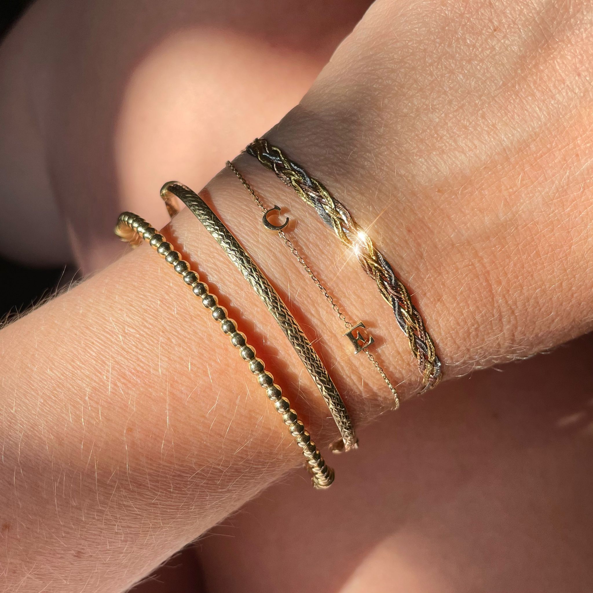 Custom Made Initial Bracelet Secondary image